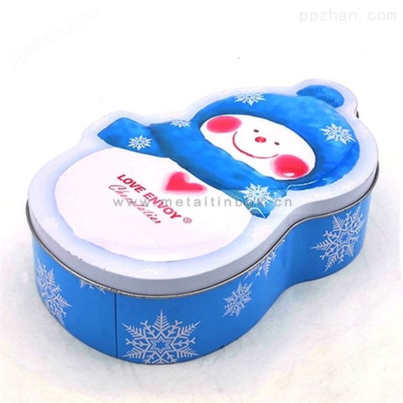 创意圣诞节雪人巧克力礼品盒