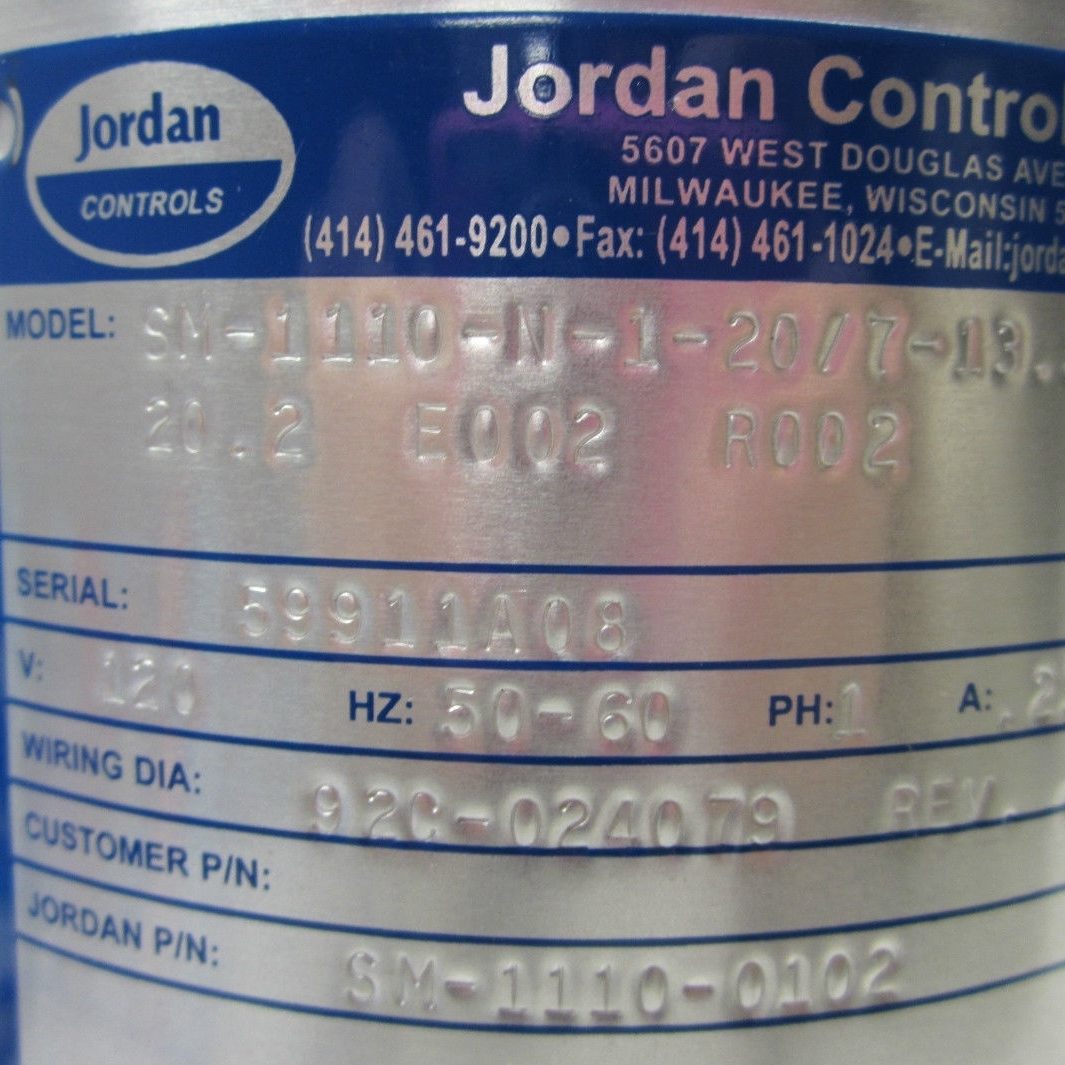 特价销售美国jordan电动执行机构