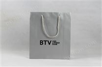 BTV高档商务型铜版纸袋定制