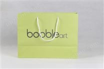 唯美艺术型白卡纸袋  BOBBLE ART