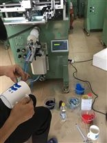 广州羽毛球拍曲面丝印机厂家半自动丝印机