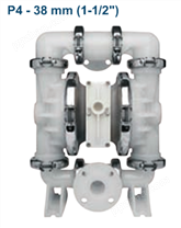 WILDEN威尔顿P4卡箍式塑料气动隔​膜泵