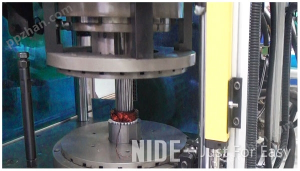 Automatic fan motor stator coil forming machines-92