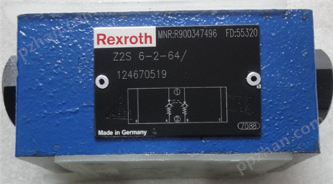 REXROTH全新单向节流阀Z2FS10-5-3X/V