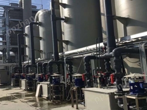 乙二醇卸料泵废水输送案例