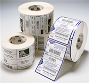 供应各种规格铜版纸条码标签、不干胶标签、条码纸(Barcode Label)、打印耗材