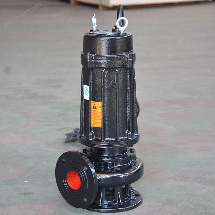 WQB型移动式防爆潜水排污泵  铸铁材质4kw污水提升管道泵
