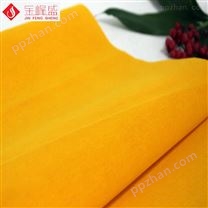 橙黄色无纺短毛植绒布（F00.D1.0632)