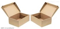 鞋厂定制印刷LOGO飞机盒纸盒