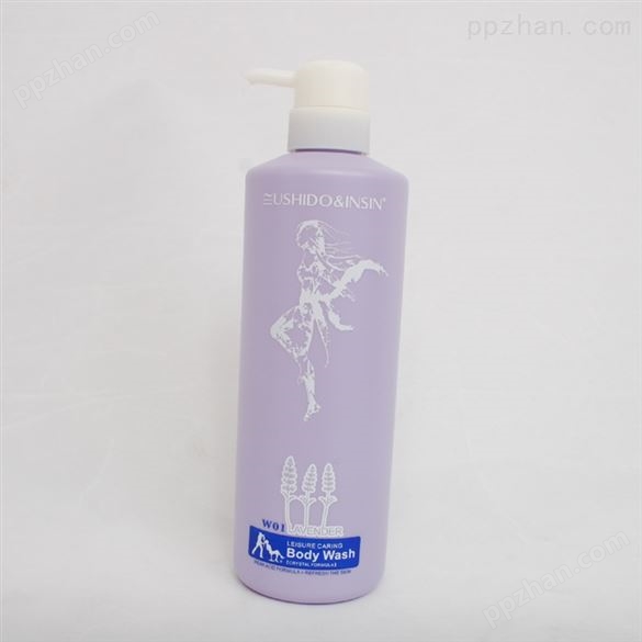 广州沐浴露塑料瓶厂家 H2392沐浴露瓶子 洗护系列  浅蓝