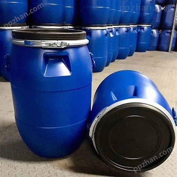 抱箍圆形塑料桶,60升塑料桶,60L塑料桶