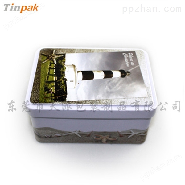 马鞭草茶方形铁盒