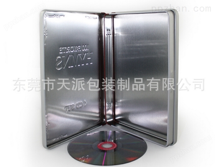 钢琴教学视频DVD光碟包装铁盒马口铁