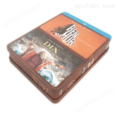 4、长方形欧美神话奇幻电影DVD光碟包装盒马口铁盒