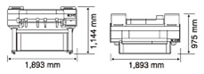 iPF6460外形尺寸图