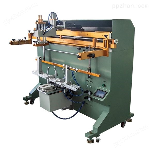 铁管丝印机长管丝网印刷机不锈钢管滚印机