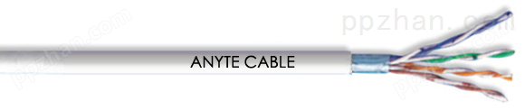 ANYDATA-FTP Cat5e超五类屏蔽网络线数据传输电缆