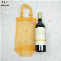 深圳厂家专门生产定制柯根纱提手袋红酒袋礼品包装收纳袋
